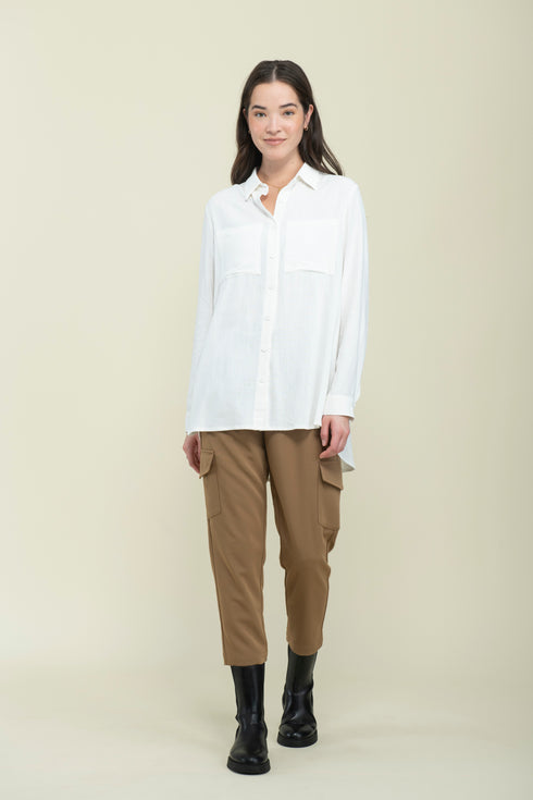 Blaine-Oversize Button-up